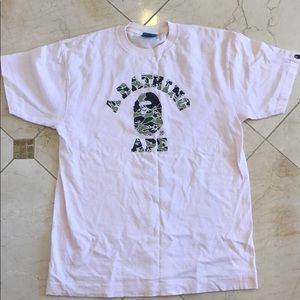 Light pink Bathing Ape tee